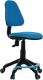 Кресло детское Бюрократ KD-4-F/TW-55 (голубой) - 