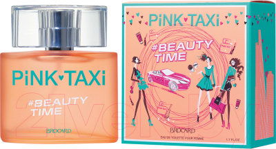 Туалетная вода Brocard Pink Taxi Beauty Time for Women (90мл)