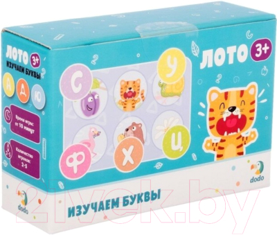 

Лото Dodo, Изучаем буквы / R300197