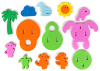 Набор стикеров для ванной El'Basco Toys Конструктор. Остров / 03-010