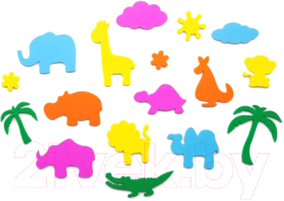 

Набор игрушек для ванной El'Basco Toys, Зоопарк / 02-001