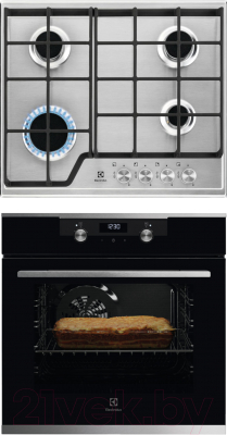 

Комплект встраиваемой техники Electrolux, OKF5C50X + GRE263MX