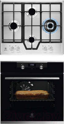 Комплект встраиваемой техники Electrolux OKF5C50X + GME363NX