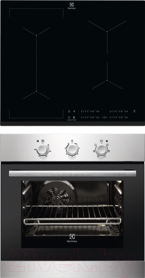 

Комплект встраиваемой техники Electrolux, EOB2100COX + IPE6453KF