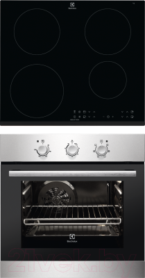 

Комплект встраиваемой техники Electrolux, EOB2100COX + IPE6440KFV