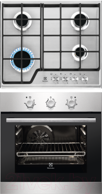 

Комплект встраиваемой техники Electrolux, EOB2100COX + GRE263MX