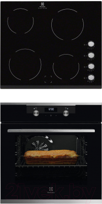 

Комплект встраиваемой техники Electrolux, OKH5E40X + EHF96140FK