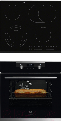 

Комплект встраиваемой техники Electrolux, OKH5E40X + EHF6547FOK