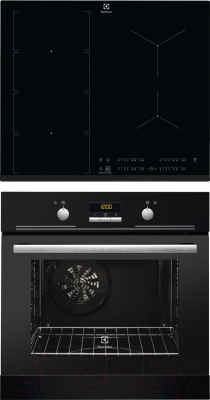 

Комплект встраиваемой техники Electrolux, EZB53410AK + IPE6455KF