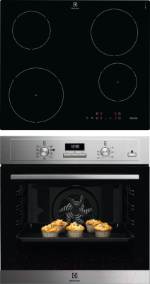 

Комплект встраиваемой техники Electrolux, OEM3H50X + IKE6420KB