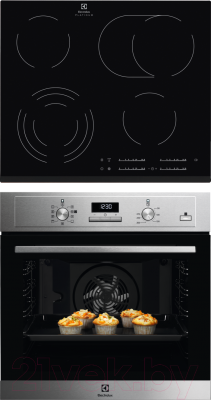 

Комплект встраиваемой техники Electrolux, OEM3H50X + EHF96547FK