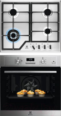 

Комплект встраиваемой техники Electrolux, OEM3H50X + GPE363MX