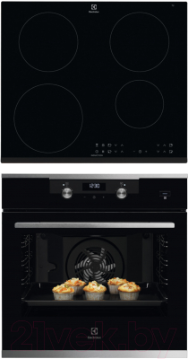 

Комплект встраиваемой техники Electrolux, OKD5H40X + IPE6440KFV