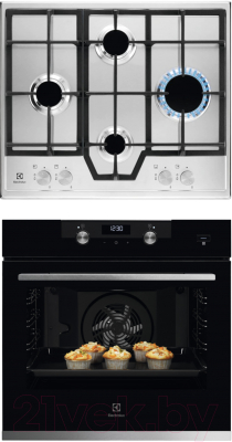 

Комплект встраиваемой техники Electrolux, OKD5H40X + GME263LX