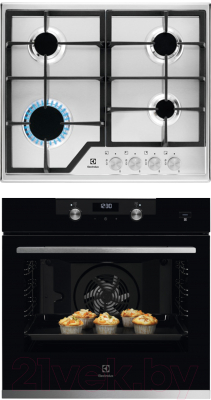 

Комплект встраиваемой техники Electrolux, OKD5H40X + GEE263MX