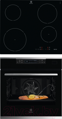 

Комплект встраиваемой техники Electrolux, OKB8S31X + IKE6420KB