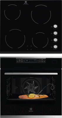 

Комплект встраиваемой техники Electrolux, OKB8S31X + EHF96140FK