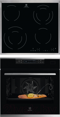 

Комплект встраиваемой техники Electrolux, OKB8S31X + CEE6432KX