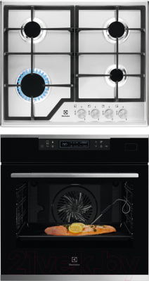 

Комплект встраиваемой техники Electrolux, OKB8S31X + GEE263MX