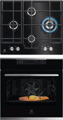 

Комплект встраиваемой техники Electrolux, OKB8S31X + GPE363NK