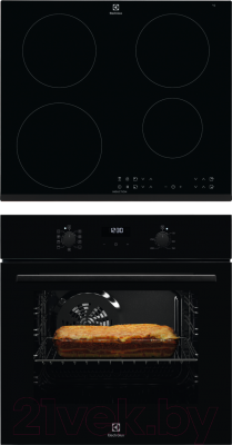 

Комплект встраиваемой техники Electrolux, OEF5E50Z + IPE6440KFV
