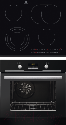 

Комплект встраиваемой техники Electrolux, EZB53410AK + EHF6547FOK