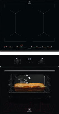 

Комплект встраиваемой техники Electrolux, OEF5E50Z + IPE6474KF