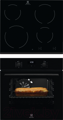 

Комплект встраиваемой техники Electrolux, OEF5E50Z + EHF96240FK