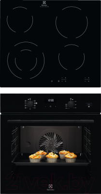 

Комплект встраиваемой техники Electrolux, OKD5C51Z + EHF96241FK