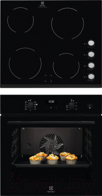 

Комплект встраиваемой техники Electrolux, OKD5C51Z + EHF96140FK