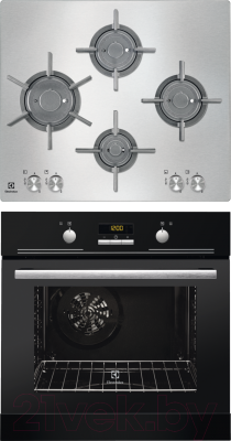 

Комплект встраиваемой техники Electrolux, EZB53410AK + EGU96647LX
