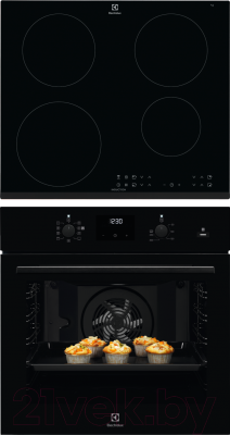 

Комплект встраиваемой техники Electrolux, OED3H50TK + IPE6440KFV