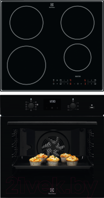 

Комплект встраиваемой техники Electrolux, OED3H50TK + IPEV644RCC