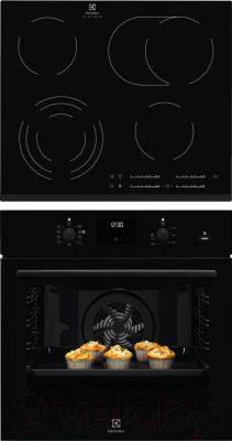 

Комплект встраиваемой техники Electrolux, OED3H50TK + EHF96547FK