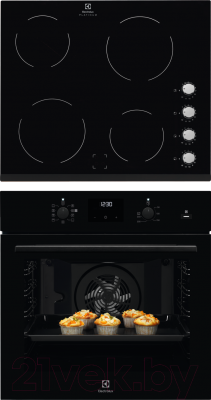

Комплект встраиваемой техники Electrolux, OED3H50TK + EHF96140FK