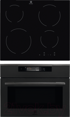 

Комплект встраиваемой техники Electrolux, KVLAE00WT + CME6420KA