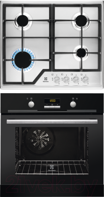 

Комплект встраиваемой техники Electrolux, EZB53410AK + GEE263MX