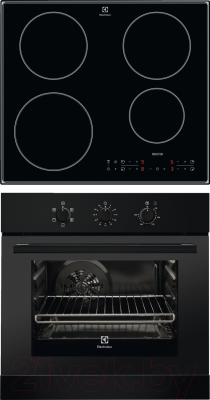 

Комплект встраиваемой техники Electrolux, RZB2100AJK + IPEV644RCC