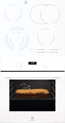 

Комплект встраиваемой техники Electrolux, OEF5C50V + EHF96547SW