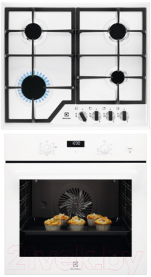 

Комплект встраиваемой техники Electrolux, OKD5C51V + GPE263MW