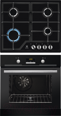 

Комплект встраиваемой техники Electrolux, EZB53410AK + GRE263MB