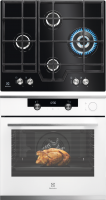 

Комплект встраиваемой техники Electrolux, OKC5H50W + GPE363NK