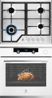 

Комплект встраиваемой техники Electrolux, OKC5H50W + GEE363MX