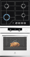 

Комплект встраиваемой техники Electrolux, OKC5H50W + GPE263MB