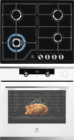 

Комплект встраиваемой техники Electrolux, OKC5H50W + GPE363MB