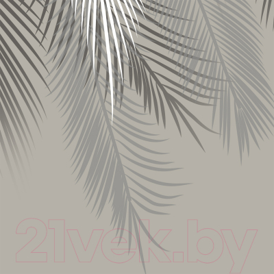 Фотообои листовые Citydecor Пальмовые листья (500x254)