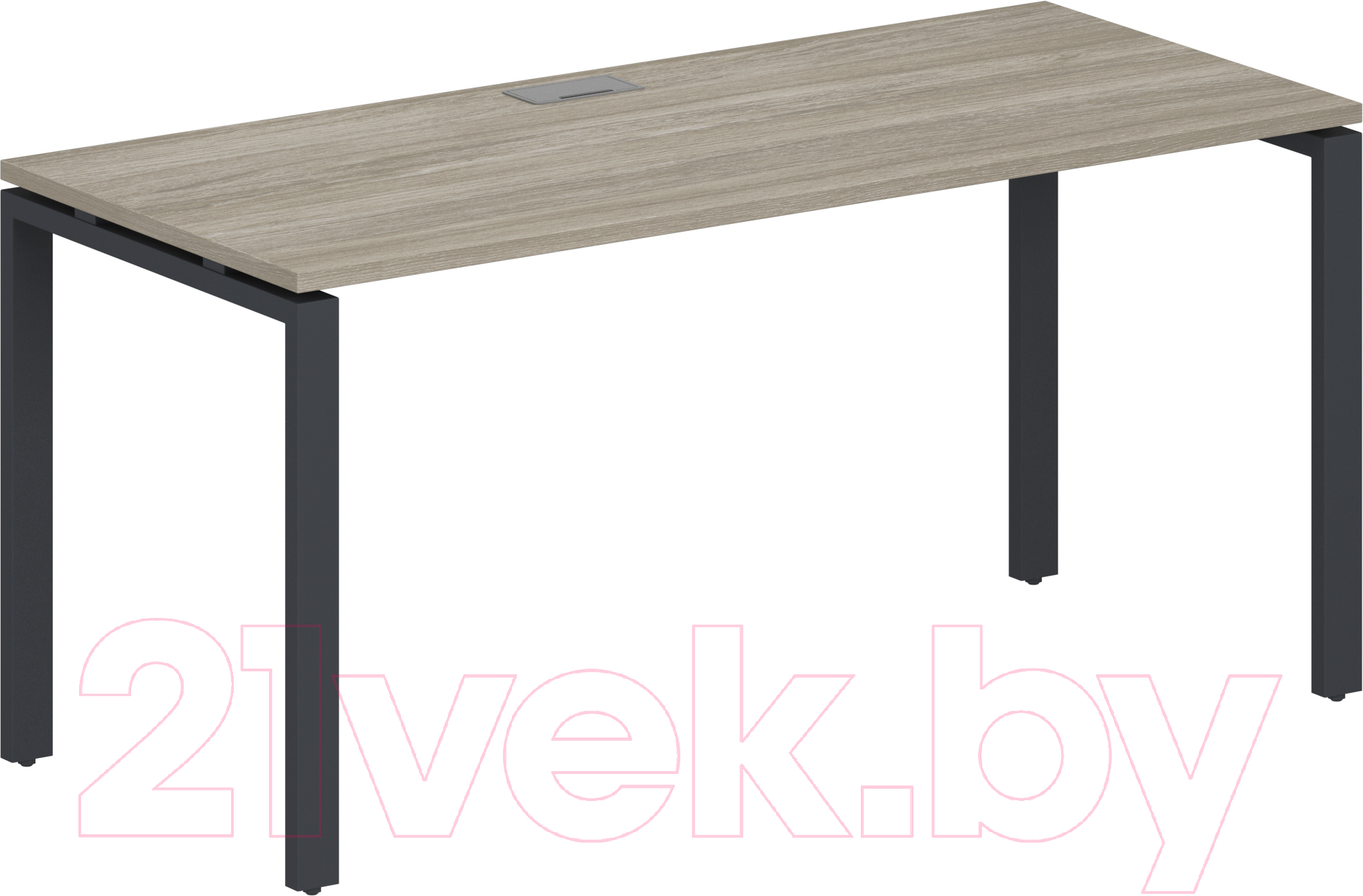 Письменный стол Norden 160x80x75 / SG.209.OL.63.AN (антрацит/дуб светлый)