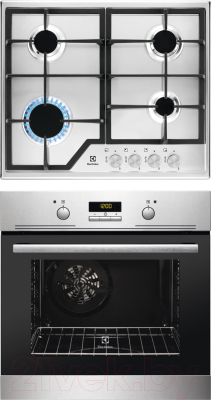 

Комплект встраиваемой техники Electrolux, EZB52410AX + GEE263MX