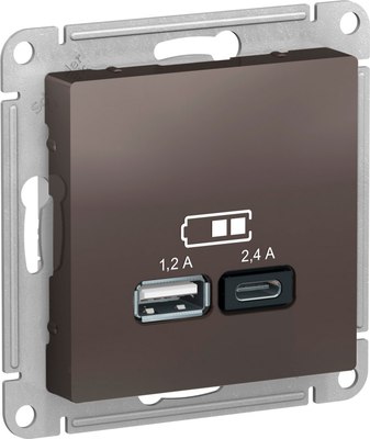 Розетка Systeme (Schneider) Electric AtlasDesign ATN000639