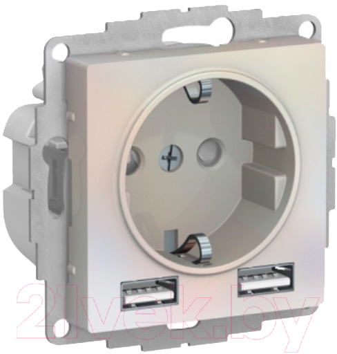Розетка Systeme (Schneider) Electric AtlasDesign ATN000430 — фото 1
